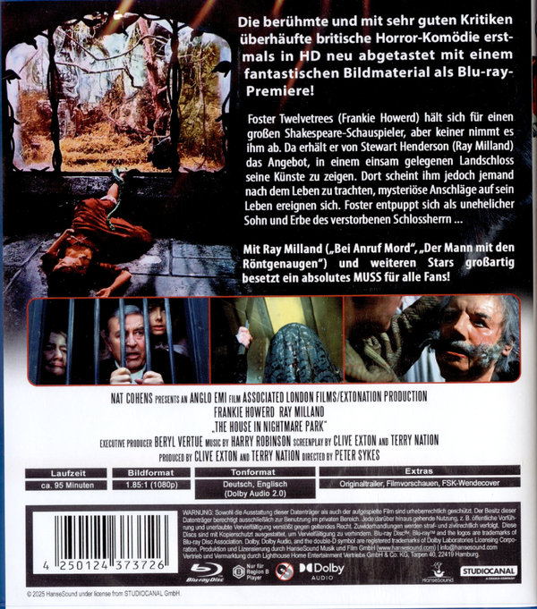 Die Nacht der lachenden Leichen  (Blu-ray Disc) Die Nacht der lachenden Leichen  (Blu-ray Disc)