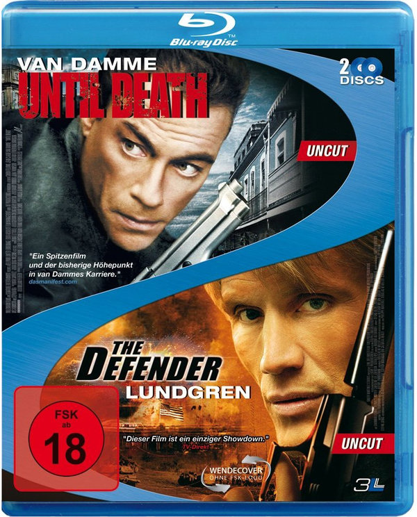 Until Death / The Defender (blu-ray)