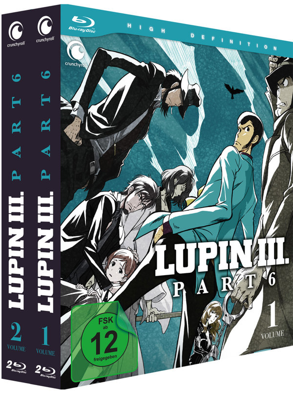 Lupin III. - Part 6 - Gesamtausgabe - Bundle - Vol.1-2  [4 BRs]  (Blu-ray Disc)