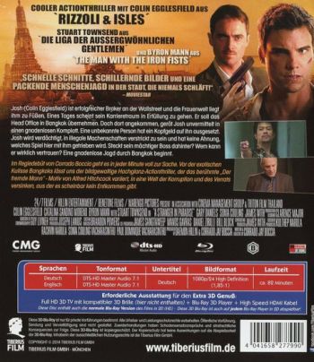 Bangkok Verschwörung, Die 3D (3D blu-ray)