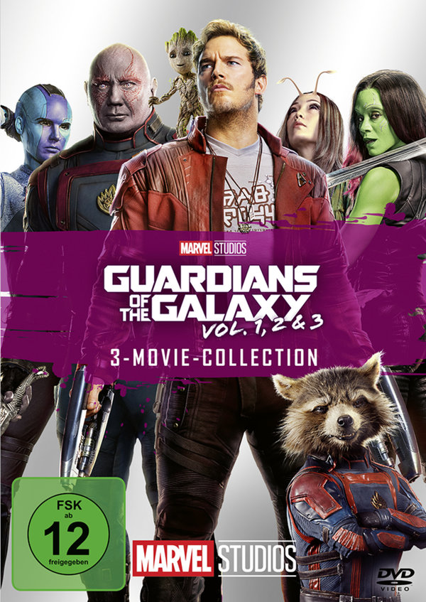 Guardians of the Galaxy -  3-Movie Collection   [3 DVDs]  (DVD)