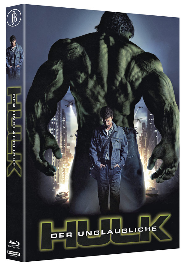 Unglaubliche Hulk, Der - Uncut Mediabook Edition (4K Ultra HD+blu-ray) (A)