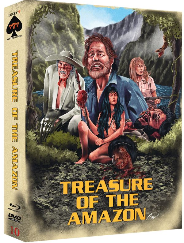 Treasure of the Amazon - Uncut Edition  (DVD+blu-ray)
