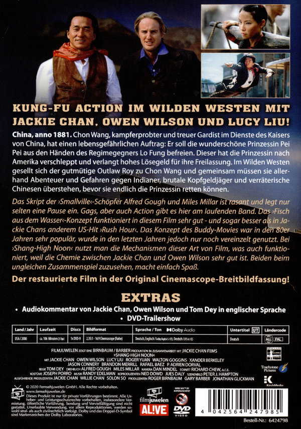 Shang-High Noon (Shanghai Noon)  (DVD)