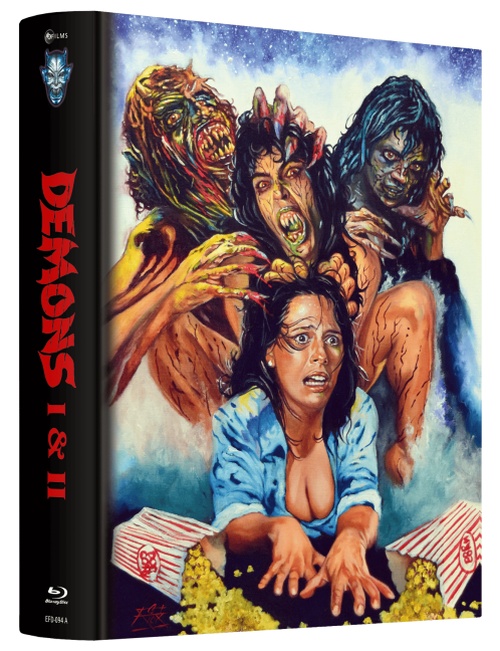 Demons 1+2 - Uncut Prestige Mediabook Edition (blu-ray) (A)