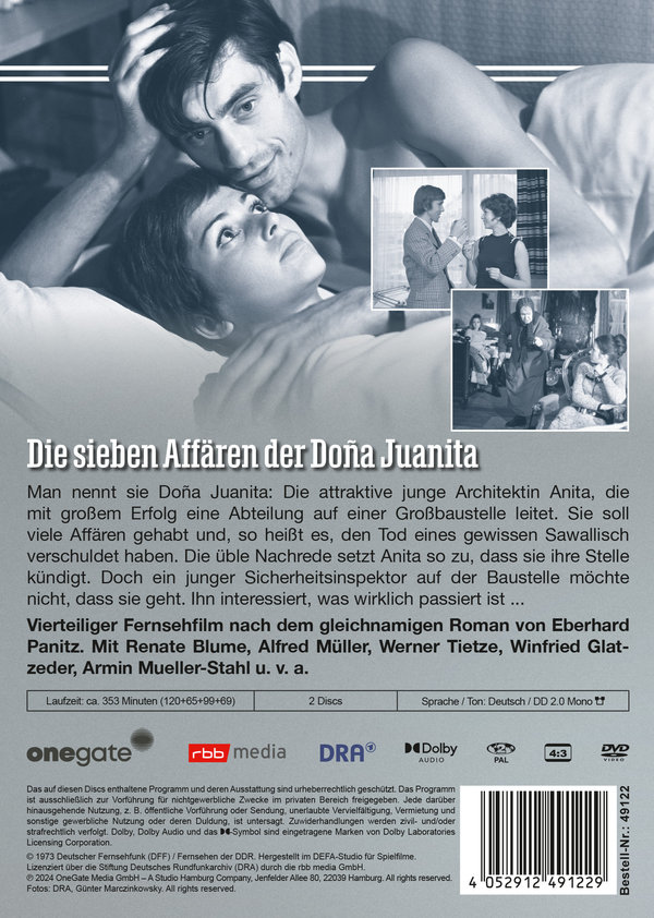 Die sieben Affären der Dona Juanita (DDR TV-Archiv) [2 DVDs]  (DVD)