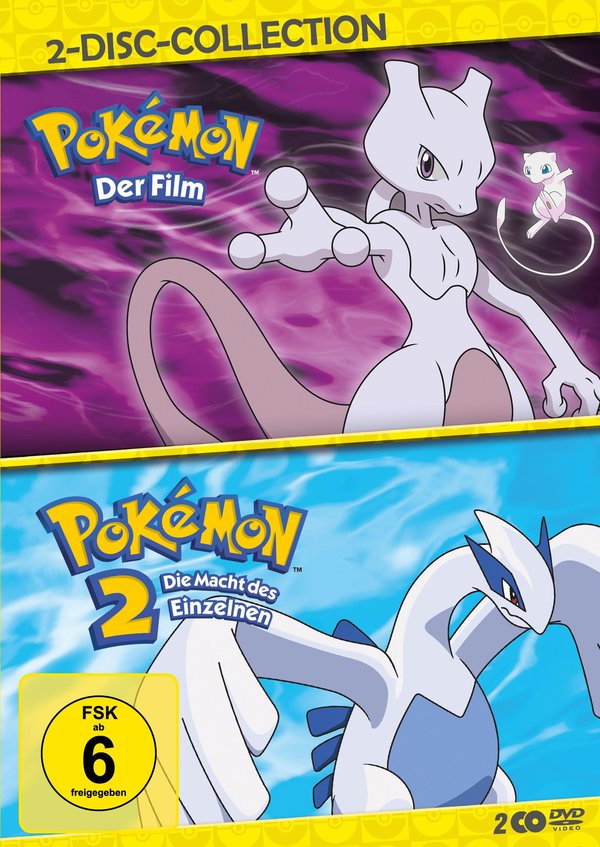 Pokémon - Der Film / Pokémon 2 - 2-Movie-Box  [2 DVDs]  (DVD)