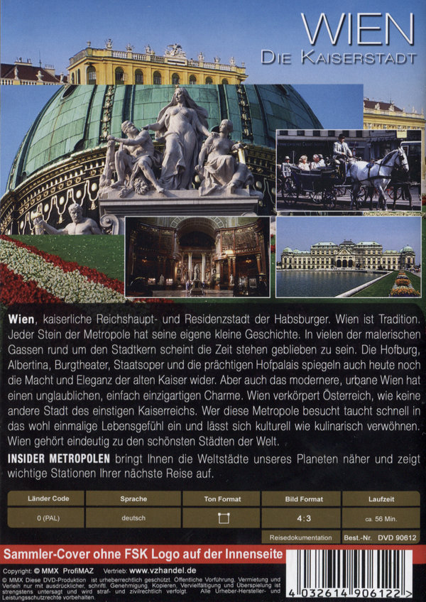 Insider Metropolen - Österreich: Wien  (DVD)
