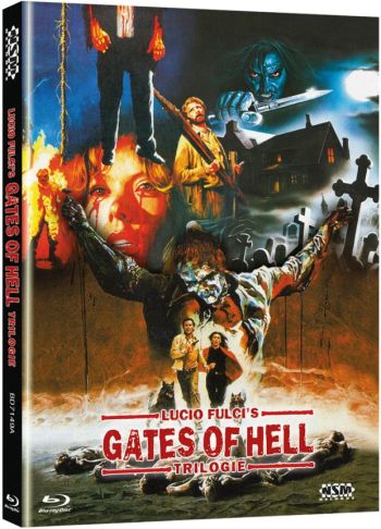 Lucio Fulcis Gates of Hell Trilogie - Uncut Mediabook Edition (blu-ray) (A)