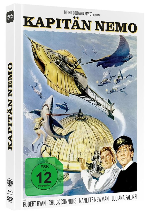 Kapitän Nemo - Uncut Mediabook Edition  (DVD+blu-ray) (A)