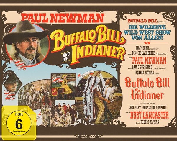 Buffalo Bill und die Indianer - Limited Mediabook Edition (DVD+blu-ray)