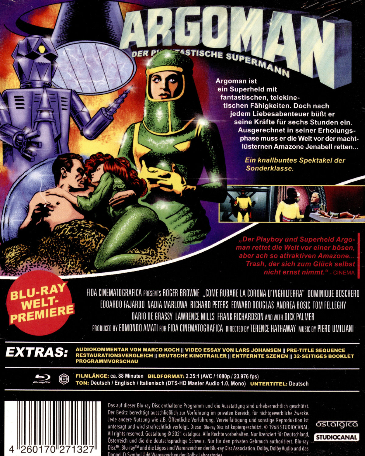 Argoman - Der phantastische Supermann - Limited Edition (blu-ray)