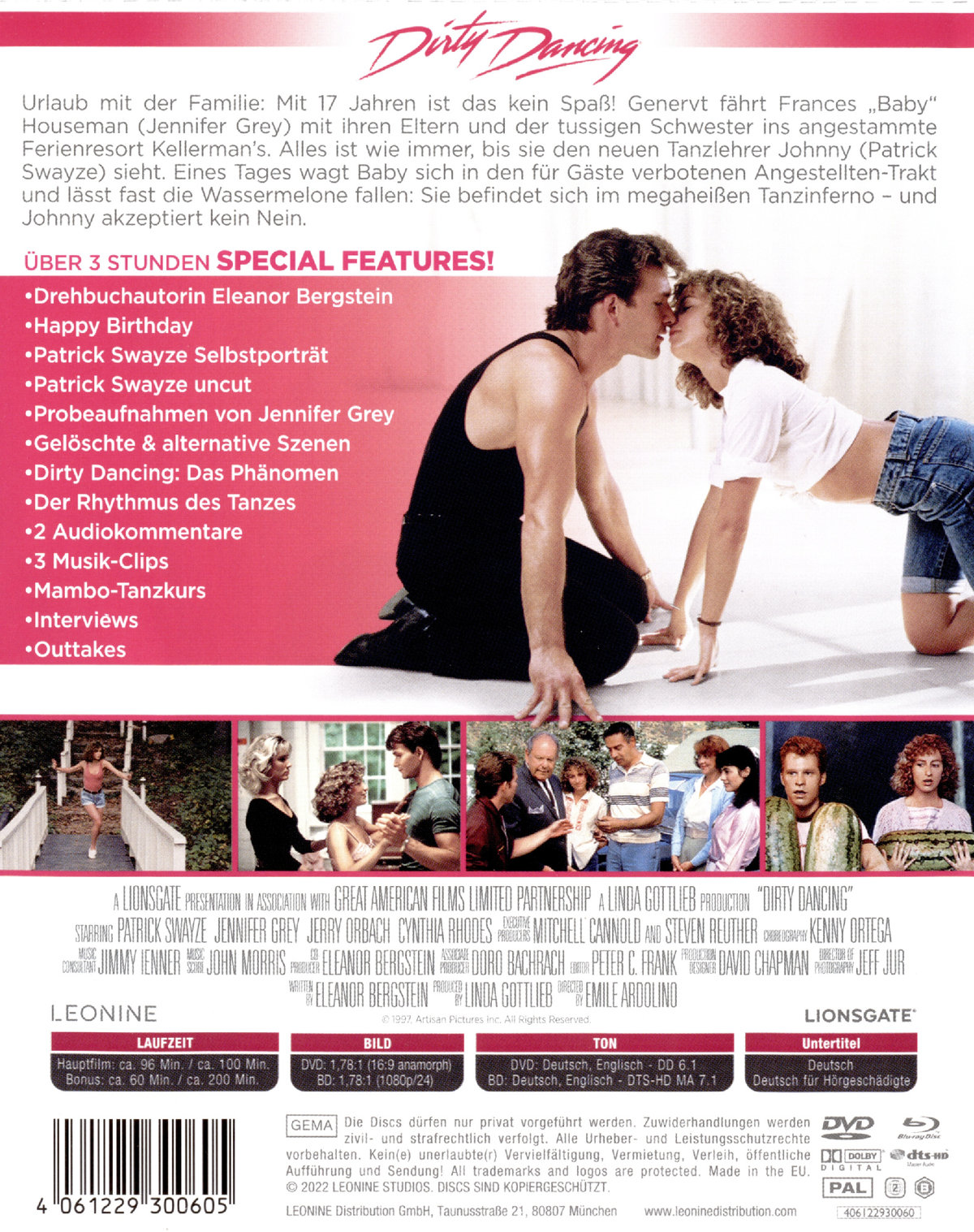 Dirty Dancing - Limited Mediabook Edition (DVD+blu-ray)