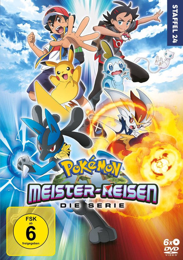 Pokémon Meister-Reisen - Die Serie: Staffel 24  [5 DVDs]  (DVD)