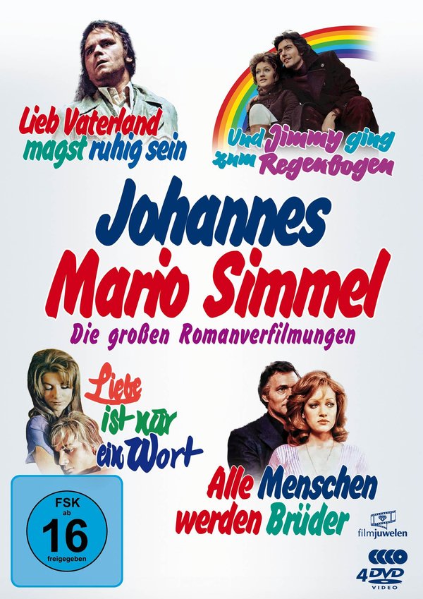 Johannes Mario Simmel - Die großen Romanverfilmungen  [4 DVDs]  (DVD)