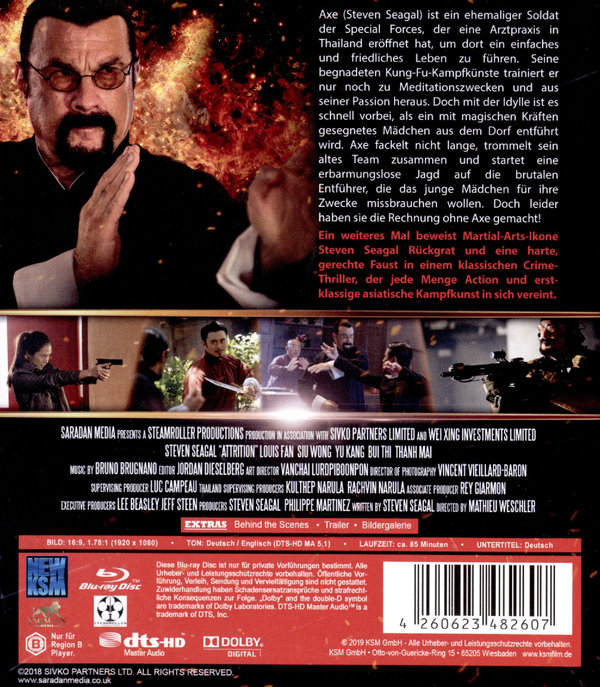 Attrition - Gnadenlose Jagd (blu-ray)