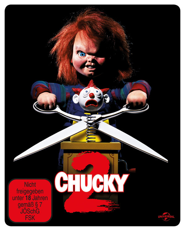 Chucky 2 - Die Mörderpuppe ist zurück - Limited Steelbook Edition (blu-ray)