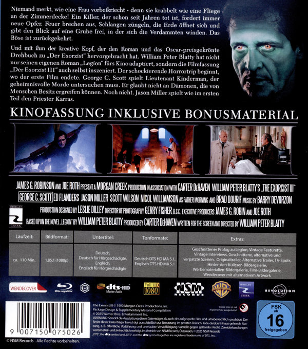 Der Exorzist 3 (Kinofassung)  (Blu-ray Disc)