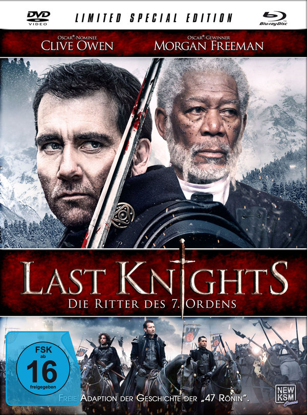 Last Knights - Die Ritter des 7. Ordens - Limited Mediabook (DVD+blu-ray)