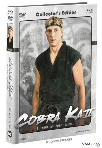 Cobra Kai - Staffel 2 - Limited Mediabook Edition (DVD+blu-ray) (B - Retro)