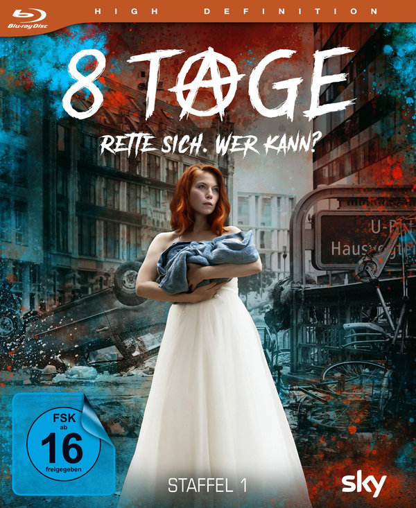 8 Tage - Rette sich. Wer kann? - Staffel 1  [2 BRs]  (Blu-ray Disc)