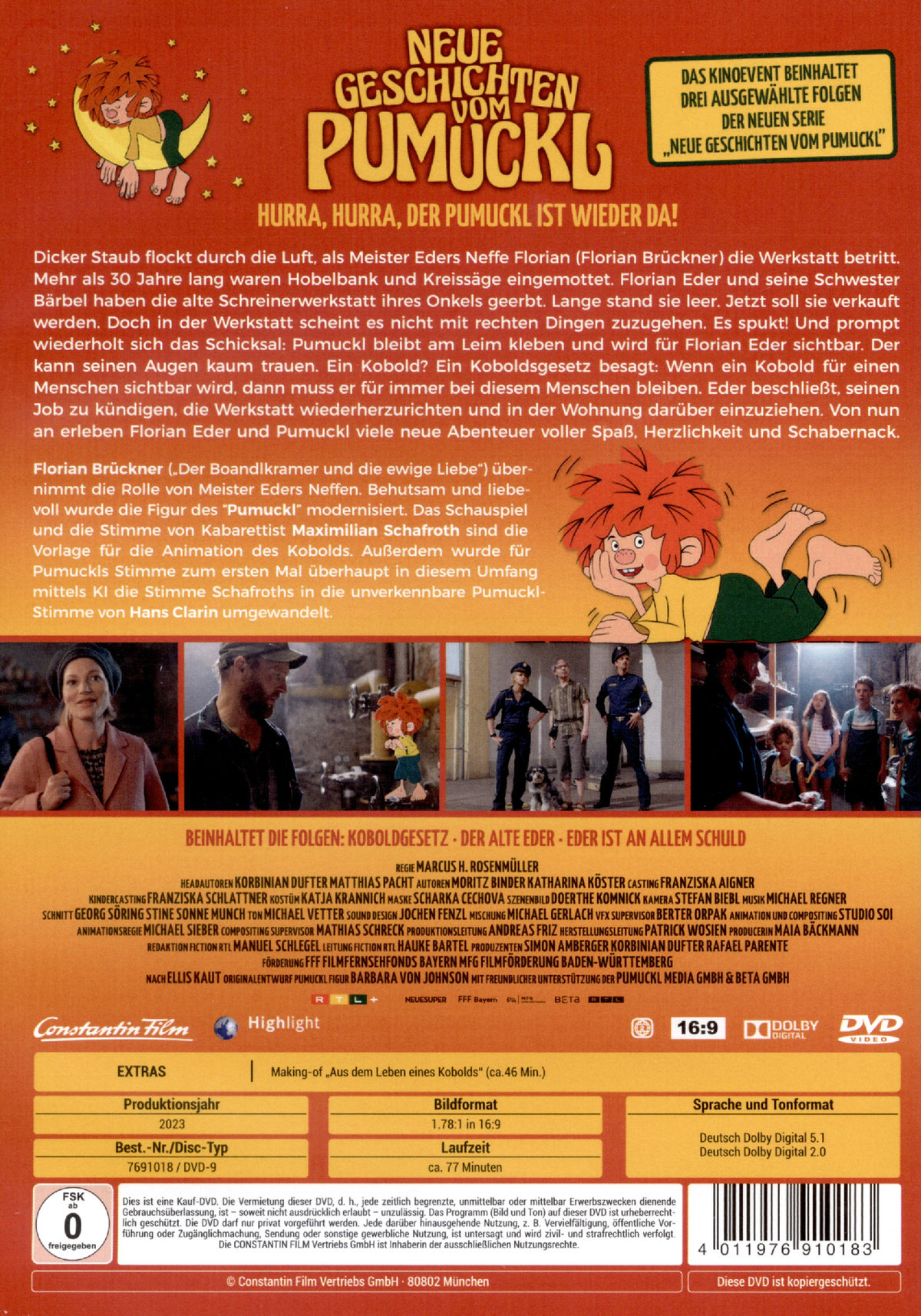 Neue Geschichten vom Pumuckl - Kino-Event  (DVD)  (DVD)