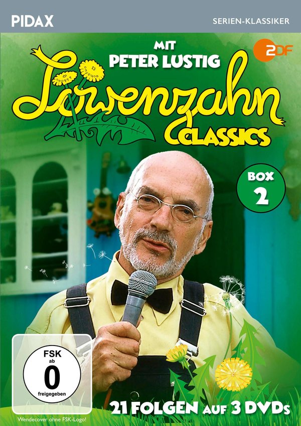 Löwenzahn Classics, Box 2 / Weitere 21 legendäre Folgen der Kultserie mit Peter Lustig (Pidax Serien-Klassiker)  [3 DVDs]  (DVD)
