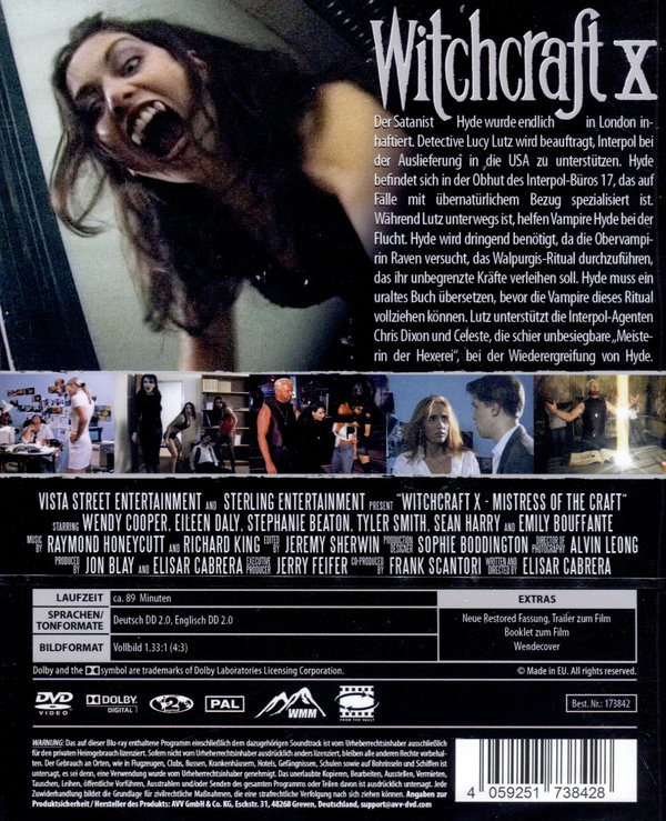 Witchcraft X - Mistress of the Craft  (DVD)