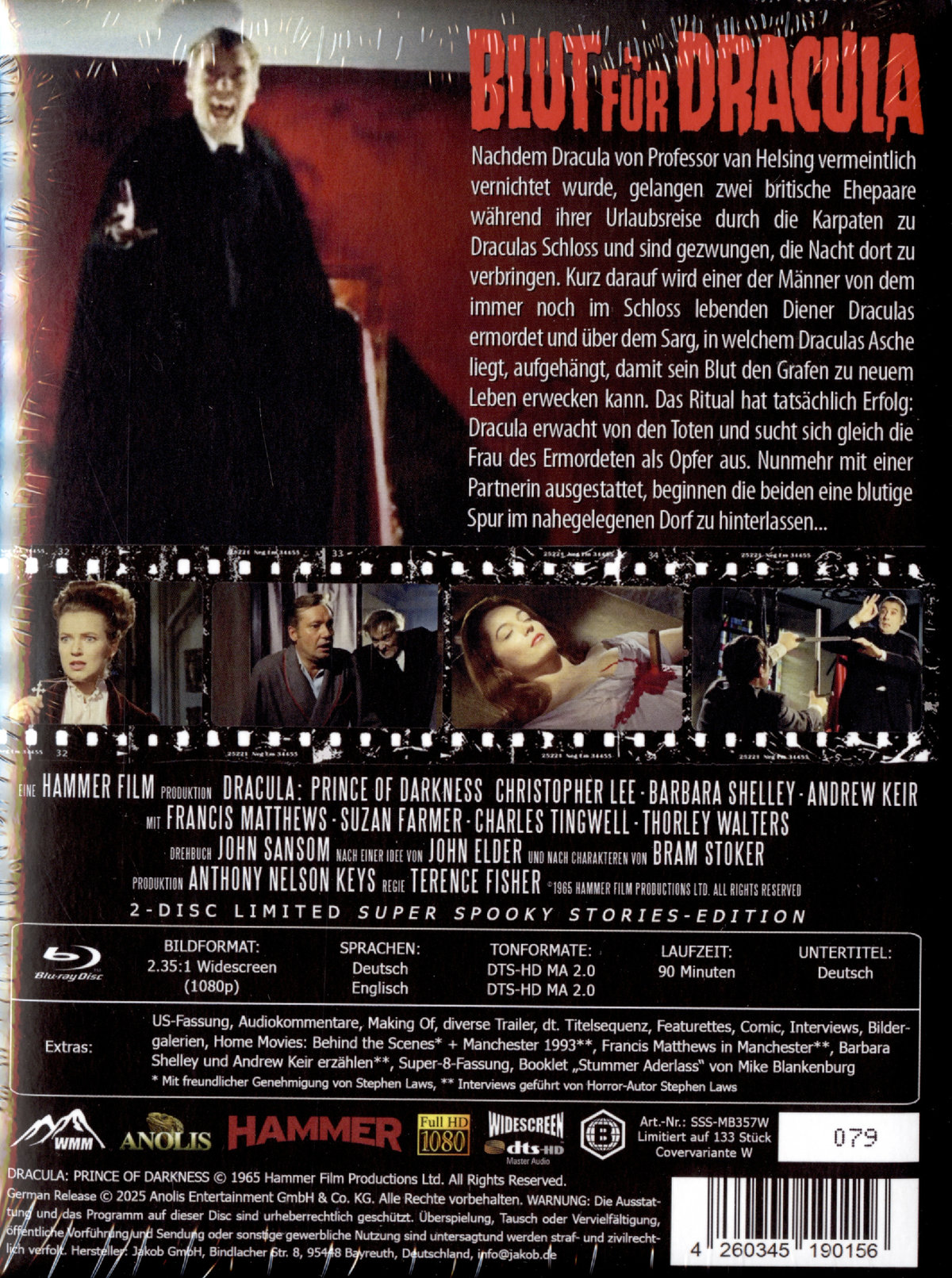 Blut für Dracula - Uncut Mediabook Edition  (blu-ray)