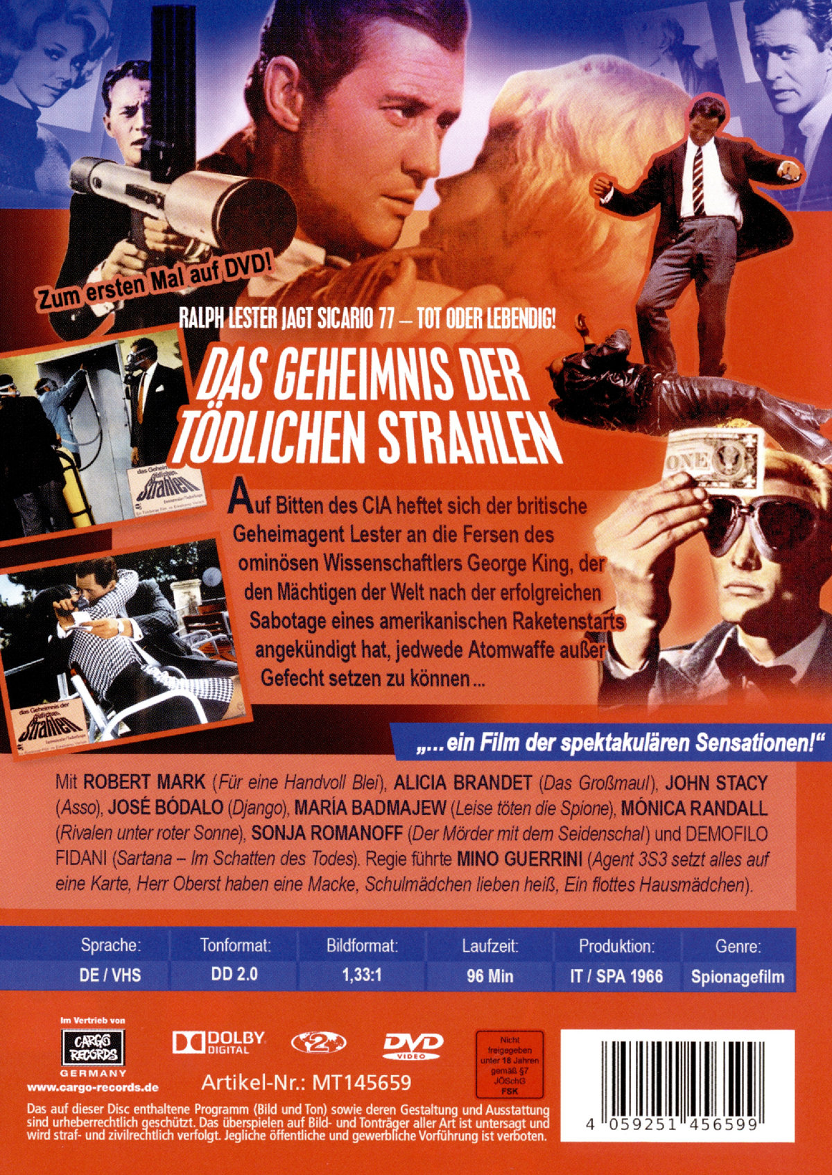 Sicario 77 - Das Geheimnis der tödlichen Strahlen Sicario 77 - Das Geheimnis der tödlichen Strahlen