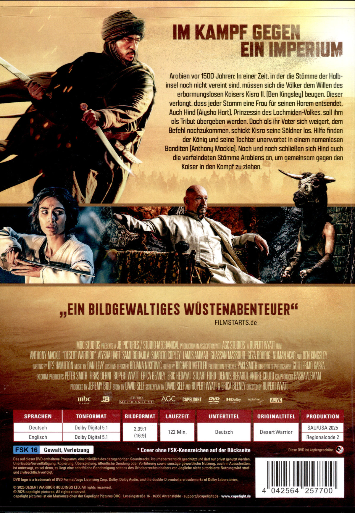Desert Warrior - Wüstenkrieger  (DVD)