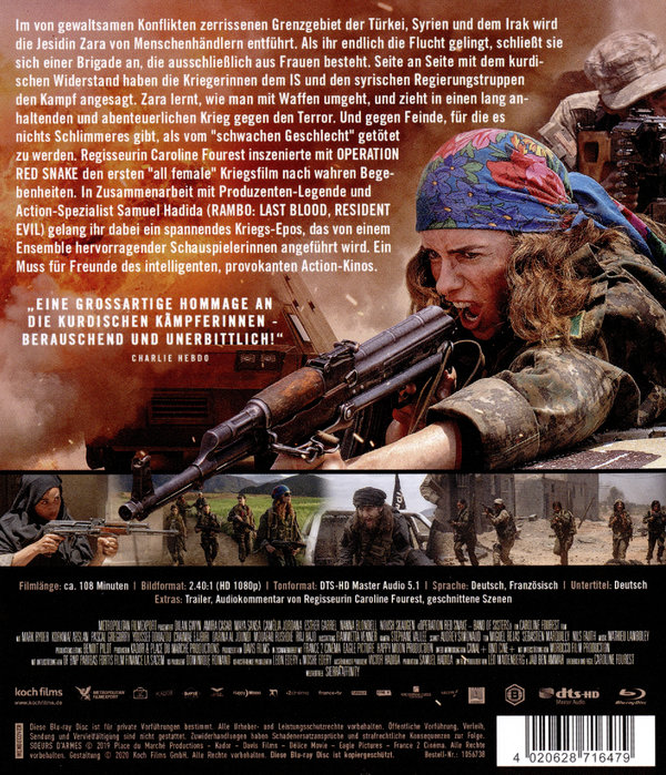 Operation Red Snake - Band of Sisters (blu-ray)