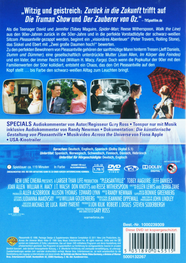Pleasantville - Zu schön, um wahr zu sein  (DVD)