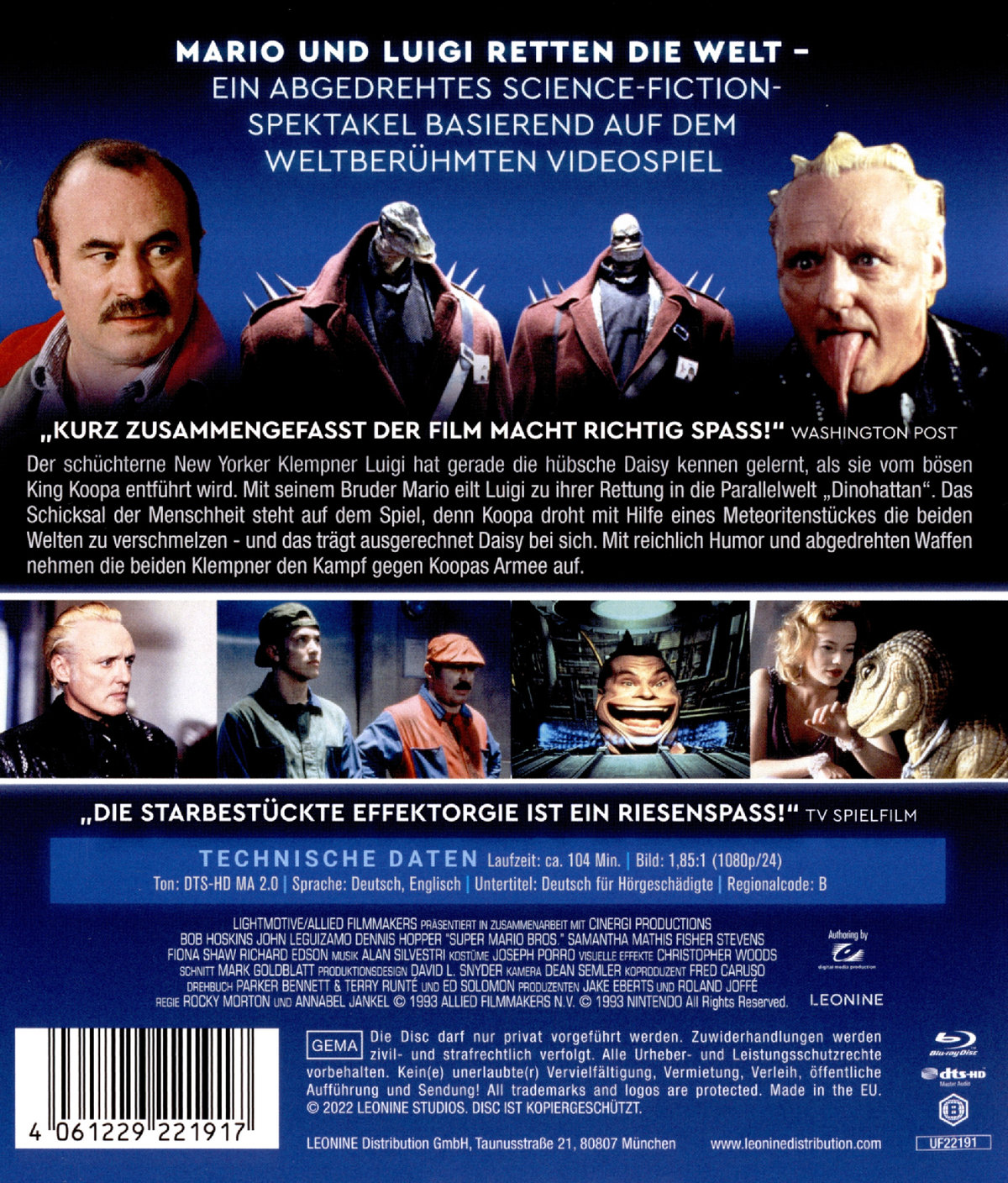 Super Mario Bros. (blu-ray)