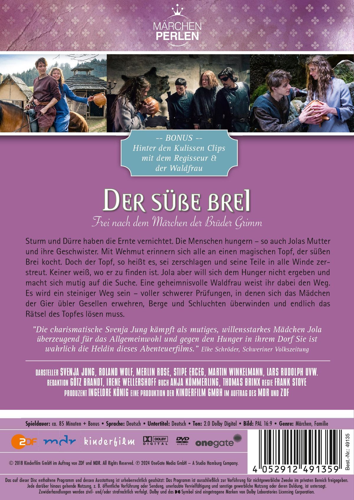 Märchenperlen: Der süße Brei  (DVD)