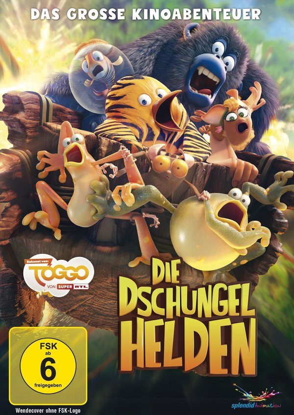 Die Dschungelhelden - Das große Kinoabenteuer  (DVD)
