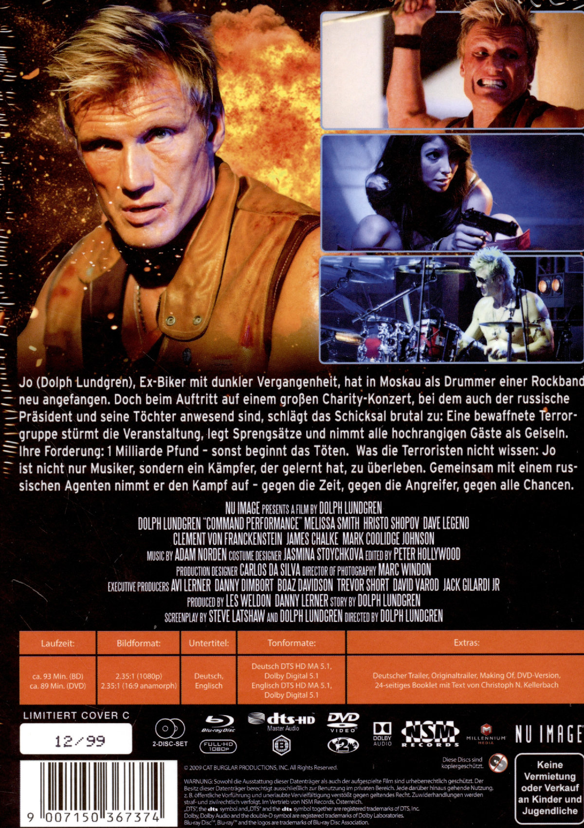 Command Performance - Uncut Mediabook Edition  (DVD+blu-ray) (C)