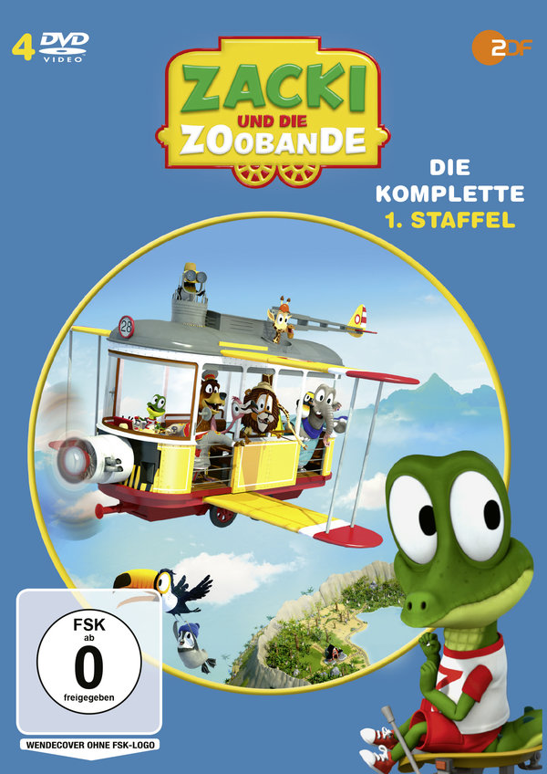 Zacki und die Zoobande - Die komplette erste Staffel  [4 DVDs]  (DVD)
