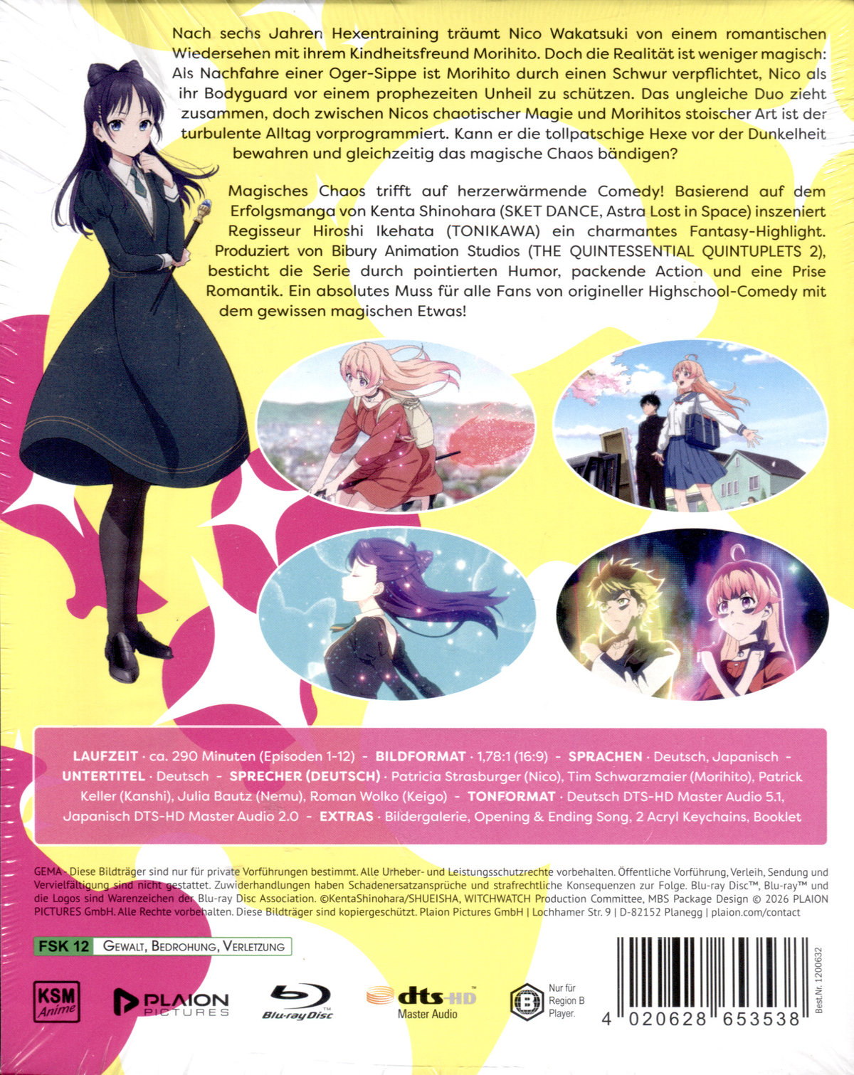 Witch Watch Vol. 1 (Ep. 1-12) - Collector's Edition  [2 BRs]  (Blu-ray Disc)