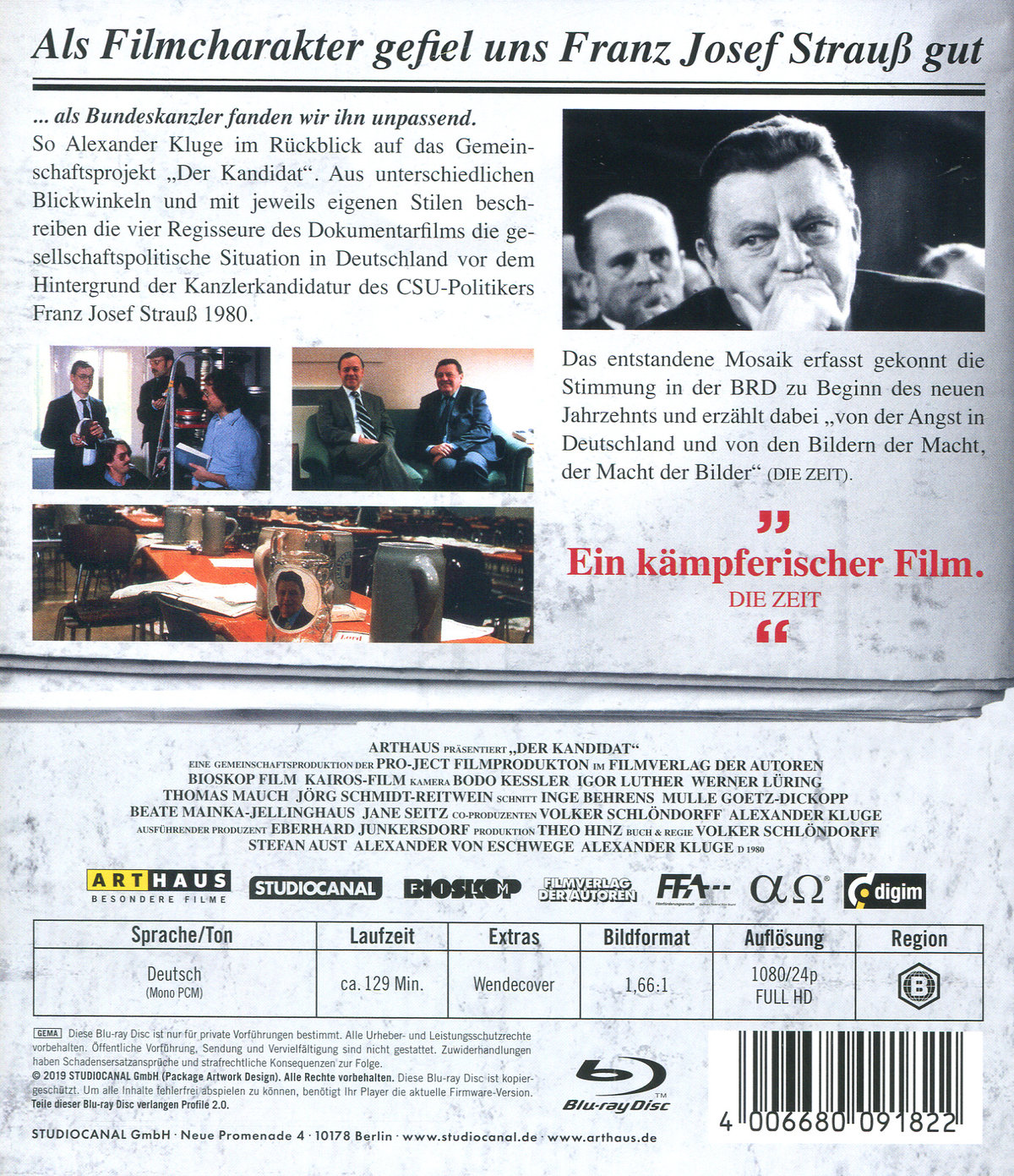 Der Kandidat  (Blu-ray Disc)