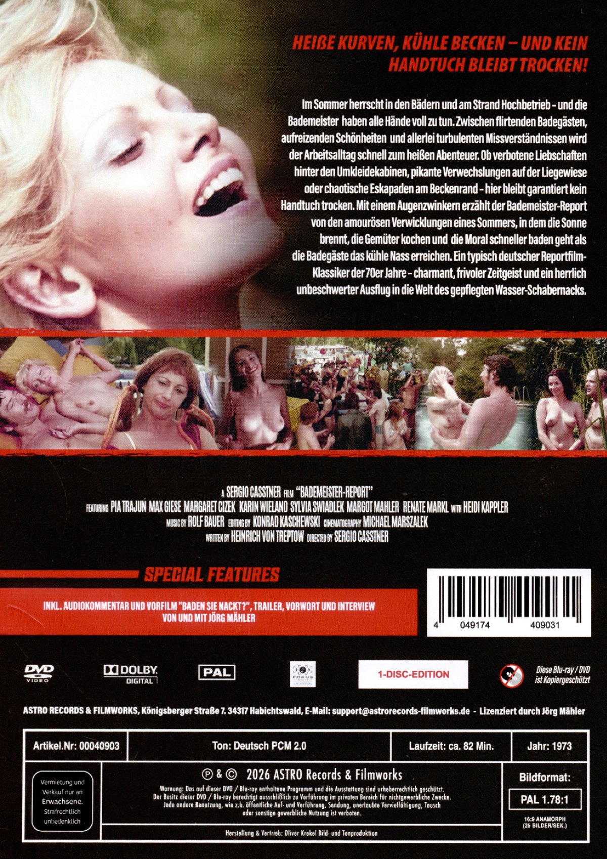 Bademeister Report  - Uncut - Rote  Box - Cover 1  (DVD)
