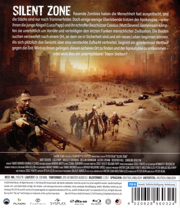 Silent Zone  (Blu-ray Disc)