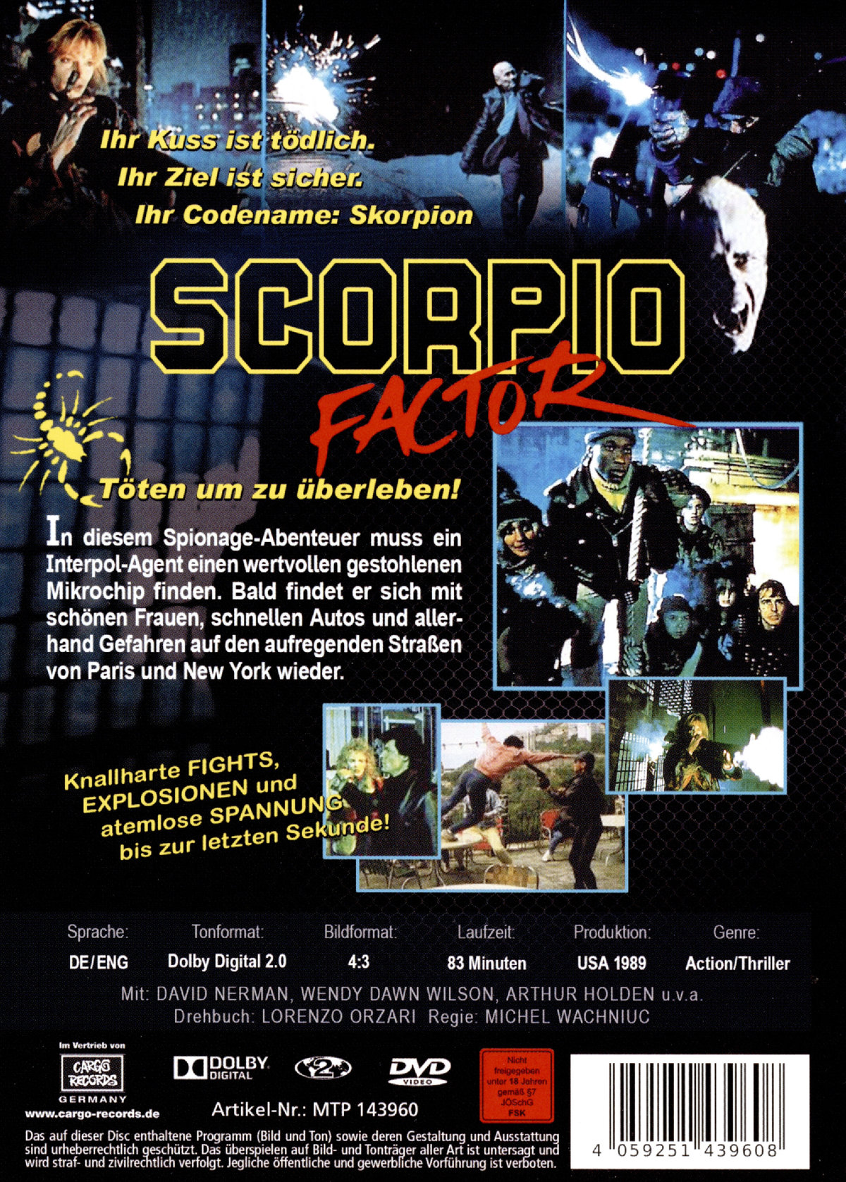 Scorpio Factor  (DVD)