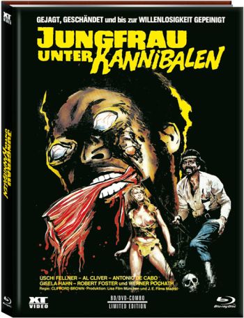 Jungfrau unter Kannibalen - Uncut Mediabook Edition (DVD+blu-ray) (B)