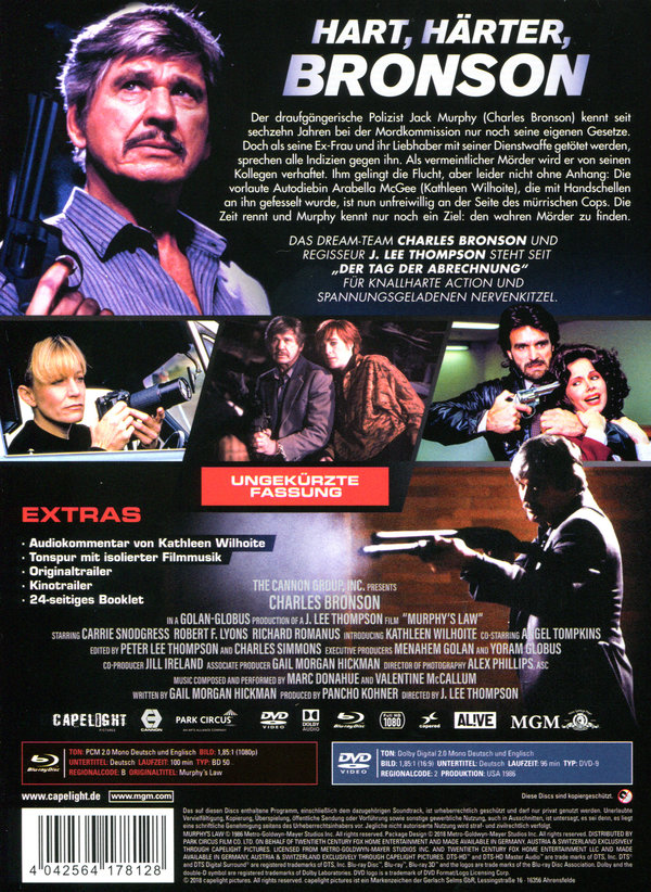 Murphys Gesetz - Uncut Mediabook Eidtion (DVD+blu-ray)