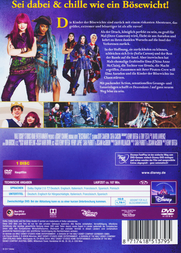 Descendants 2  (DVD)