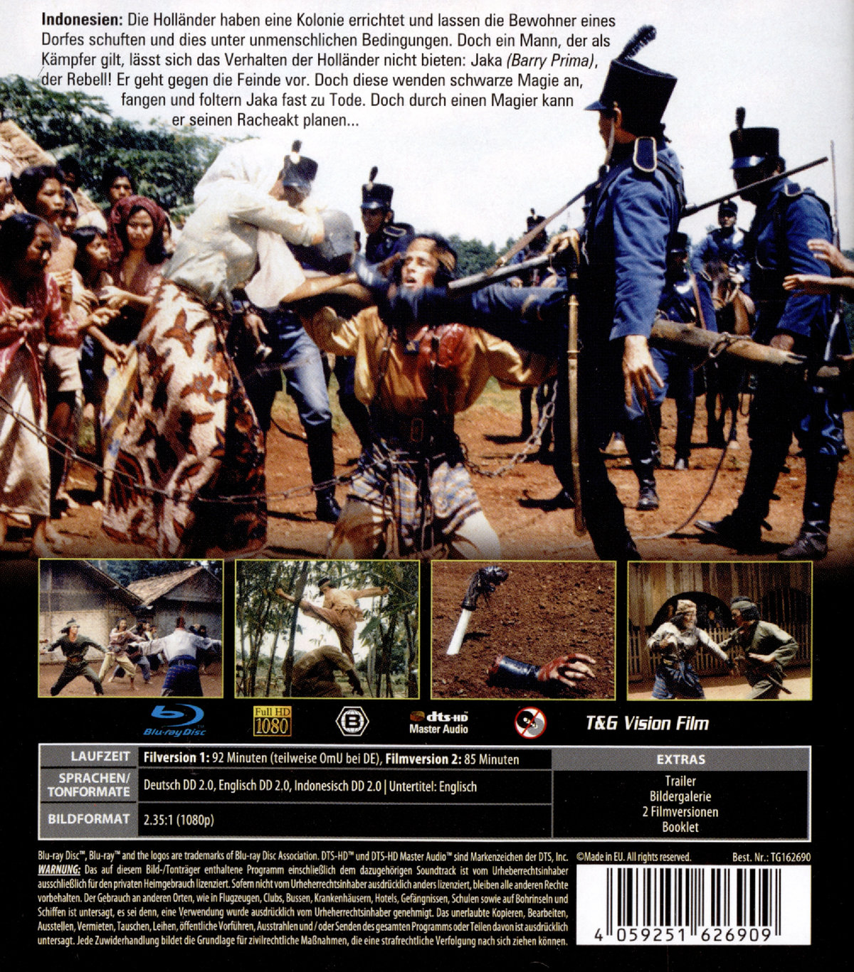Jaka - Der Rebell - Uncut Edition (blu-ray) Jaka - Der Rebell - Uncut Edition (blu-ray)