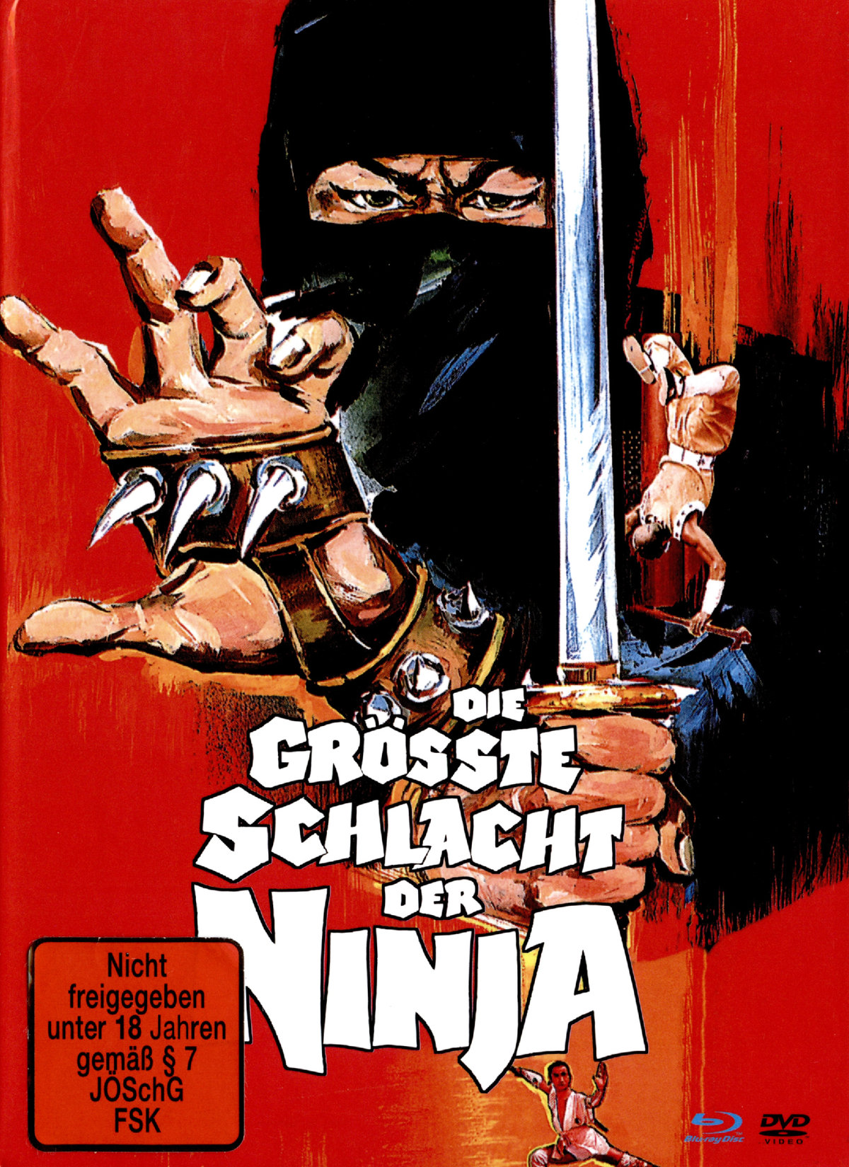 Grösste Schlacht der Ninja, Die - Uncut Mediabook Edition (DVD+blu-ray) (B)