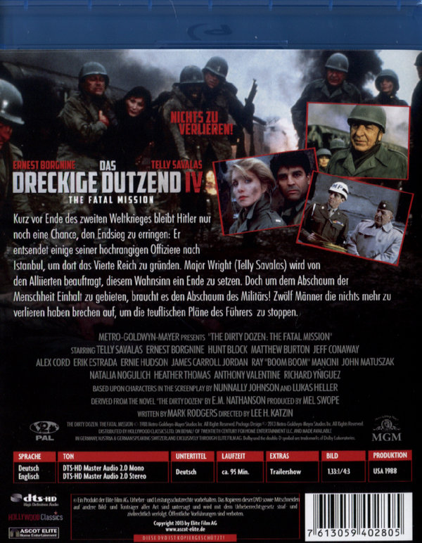 Dreckige Dutzend, Das 4 - The Fatal Mission (blu-ray)