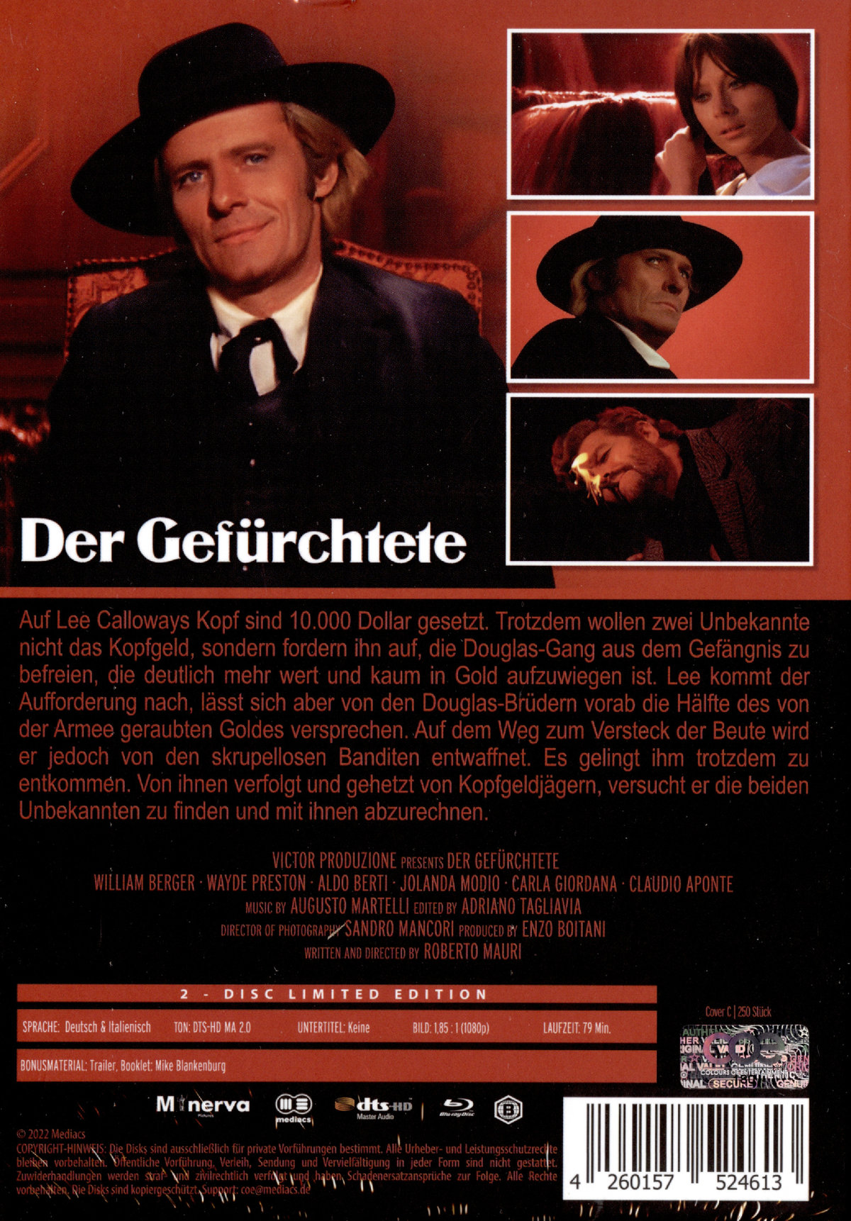 Gefürchtete, Der - Uncut Mediabook Edition (DVD+blu-ray) (C)